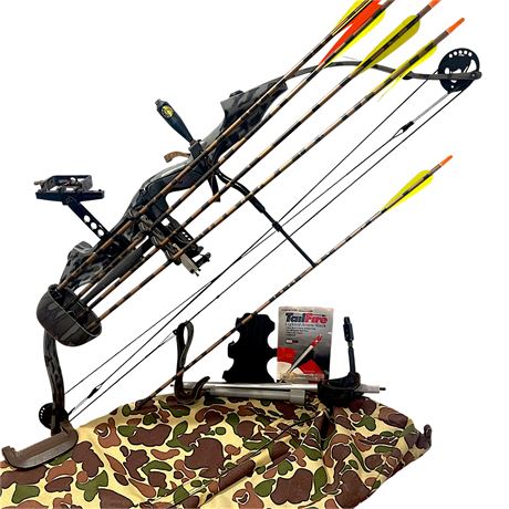 1981 Myles Keller Legend Magnum Fast Flight XV Bow w/ Case & Accessories