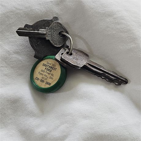 Old Keys and Chain