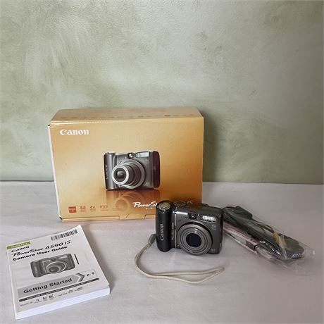 Canon Powershot A590 IS Digital Camera