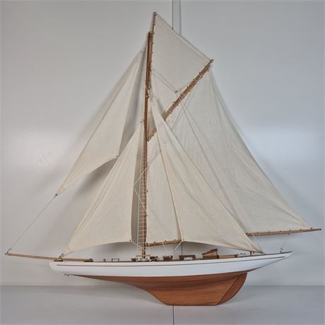 Large Sailboat Wall Hanging