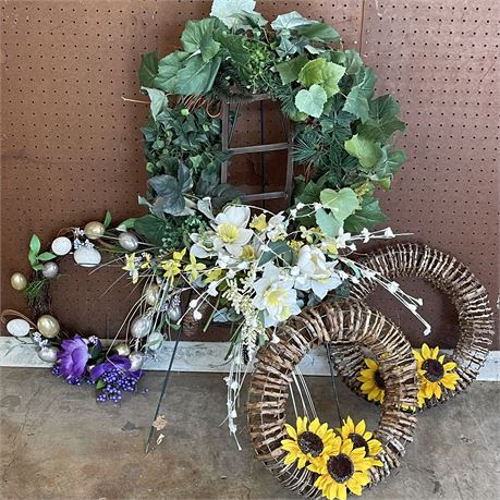 Cemetary Wreath and Seasonal Wreaths