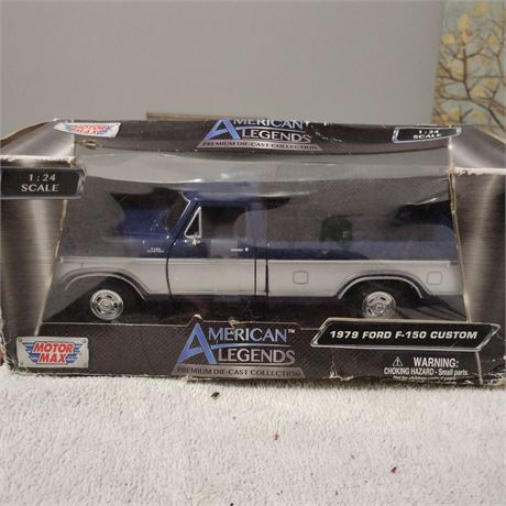 Motor Max American Legends1979 Ford F 150 Custom Diecast Truck