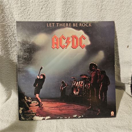 Vinyl Album "Let There Be Rock" by AC/DC.