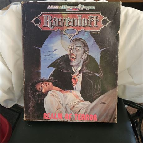 Advanced Dungeons & Dragons Ravenloft: Realm of Terror Boxed Set