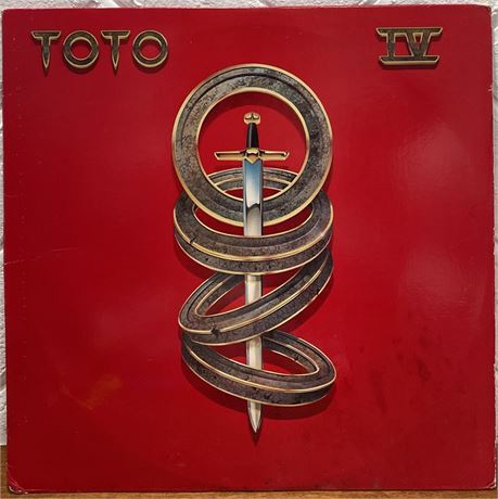 1982 Toto "Toto IV" Vinyl Record