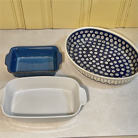 Stoneware Baking Dishes