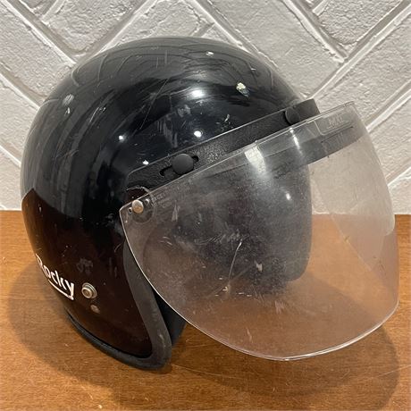 Vintage Rocky Motorcycle Helmet