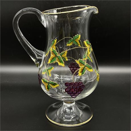 Romania Handmade Mosaic Stained Glass Pitcher
