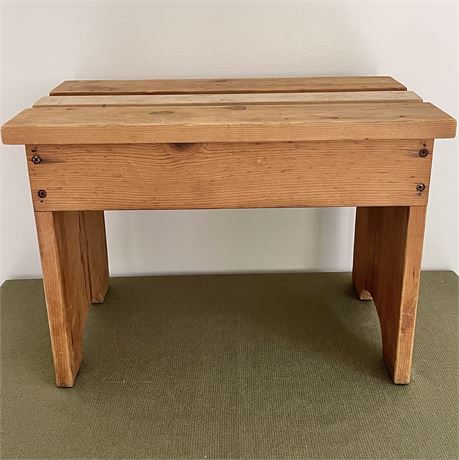 Hand Crafted Wooden Stool