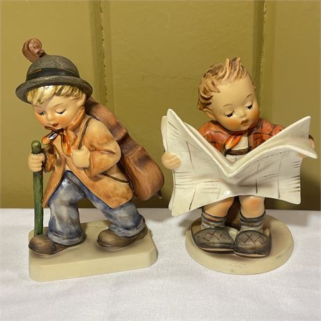 1960s Goebel Hummel Stylized Bee Figurines