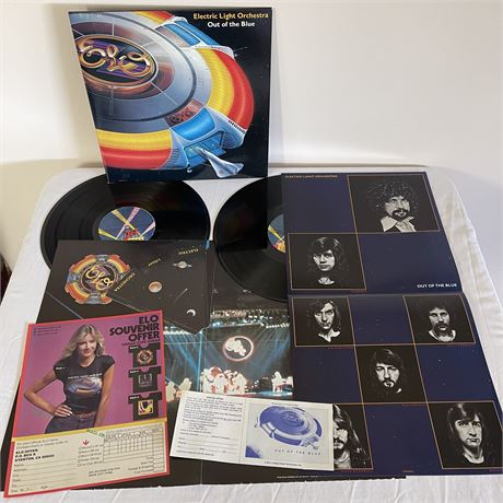 ELO "Out of the Blue" Vinyl Records, Posters and other Memorabilia