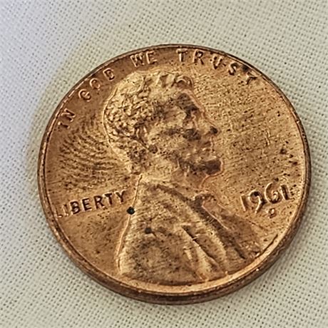 1961 D Lincoln Cent