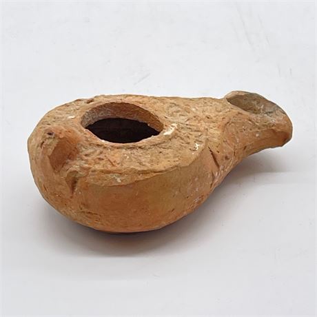 Ancient Roman Oil Lamp 100-300AD Terracotta