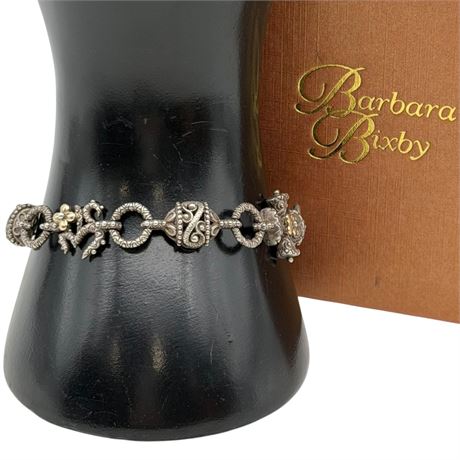 Barbara Bixy 925 / 18K Gold Storyteller Toggle Bracelet