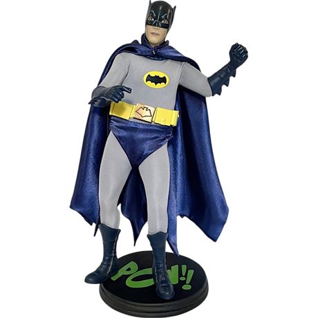 Ashton-Drake Batman Classic TV Series Figurine on Stand by The Bradford Exchange