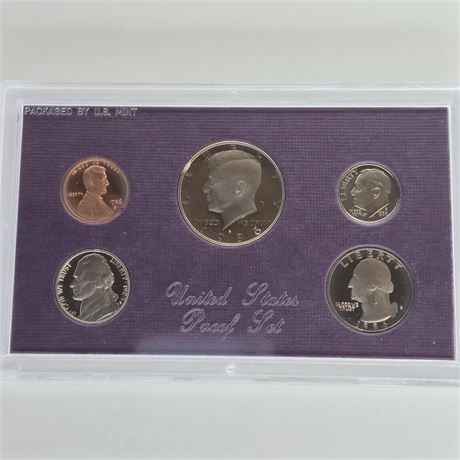 U.S. Proof Set 1986 in Orig Sealed Hard Plastic Holder