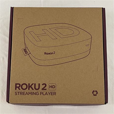 NIB Roku 2 HD Streaming Player - Model 3000D