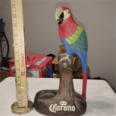 Corona beer parrot bottle glorifier