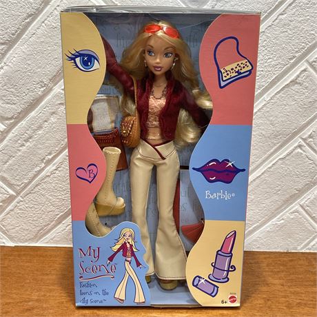 2002 My Scene "Barbie" Fashion Teens on the City Scene Doll - New in Box