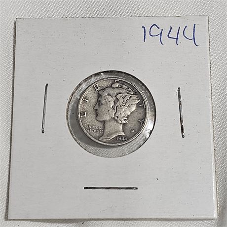 1944 Mercury Dime Silver