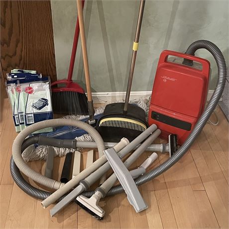 Hoover Spirit Canister Vacuum Cleaner w/ Accessories and other Floor Cleaners