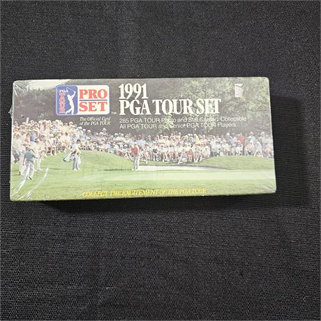 1991 Factory Sealed PGA Tour Set Cards