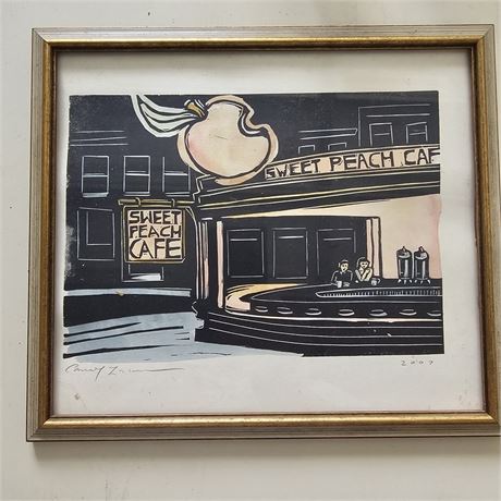 Small Art print signed
