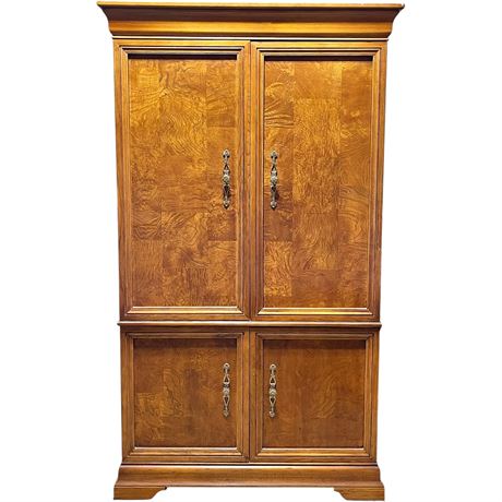 Thomasville Elysee Collection Burled Wood Armoire