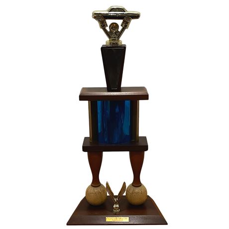 Vtg Drag Racing Championship Trophy