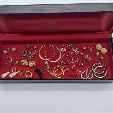 Misc. Costume Post Earrings with Storage Box