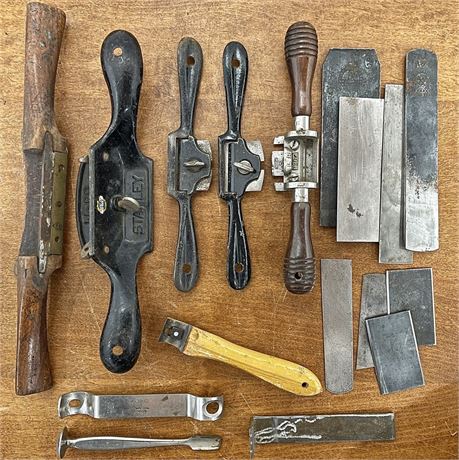 Antique/Vintage Woodworking Tools w/ Spokeshaves, Drawknives & More