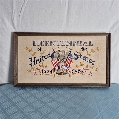 U.S. Bicentennial Needlework Tapestry