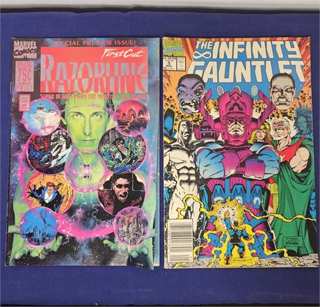 1991 & 1993 Marvel Comics Lot