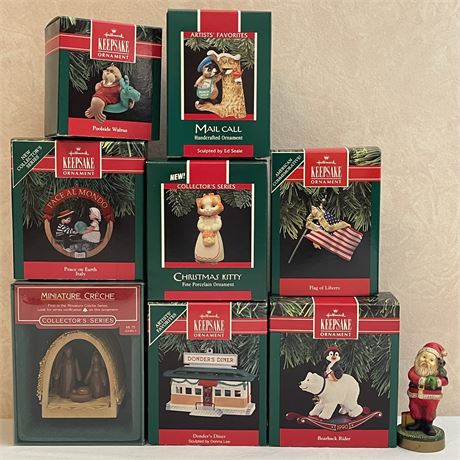 Collection of Hallmark Ornaments