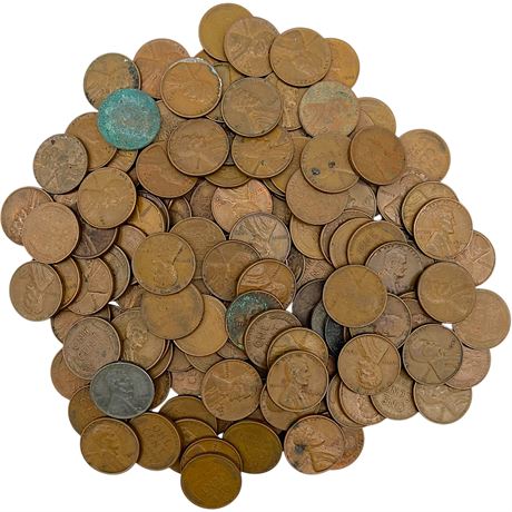 132 Wheat Pennies