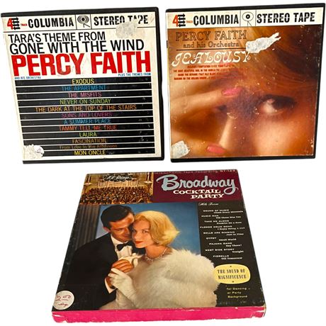Reel to Reel Tapes - Percy Faith & Broadway Cocktail Party