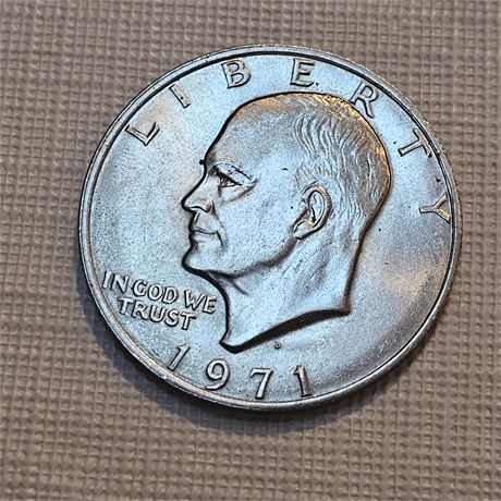1971 D Eisenhower Dollar Coin
