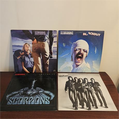 SCORPIONS Album Lot~ All Have Sleeves