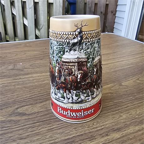 Budweiser  Beer Stein Mug  Clydesdales