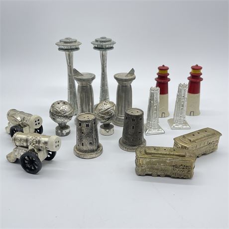 Monumental and Other Salt and Pepper Shaker Sets