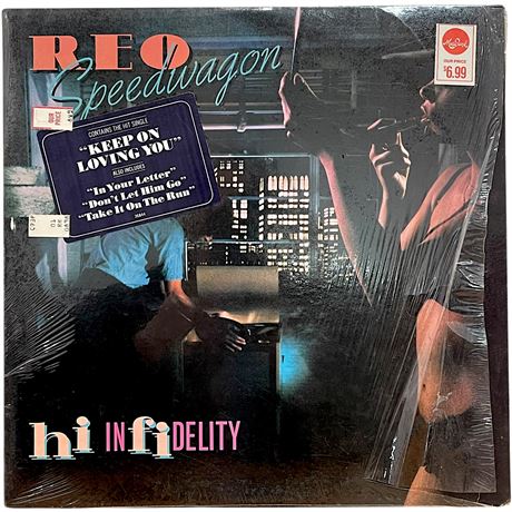 1980 REO Speedwagon "Hi Infidelity" Vinyl Record