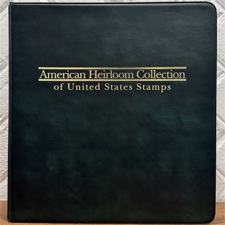 Stamp Binder - American Heirloom Collection of United States Stamps