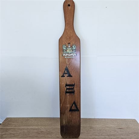 1950-52 Old Hickory Drake University Paddle Alpha Xi Delta sorority