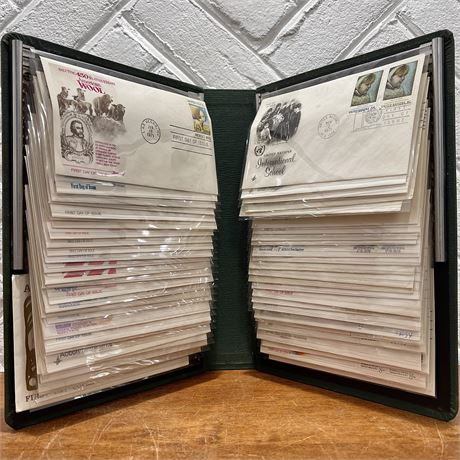First Day Covers US Postal Stamp Book