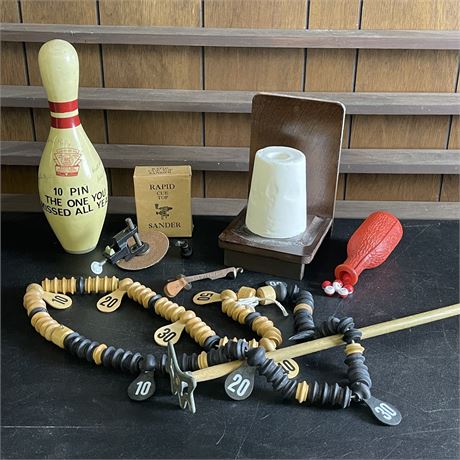 Pool Accessories with Bowling Pin!!