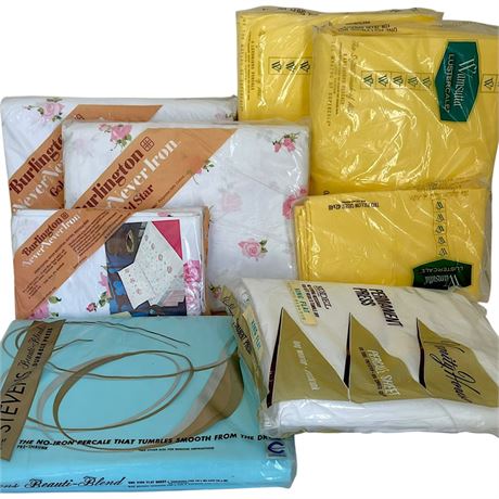 New Old Stock King Size Sheets (Sets and Individuals)