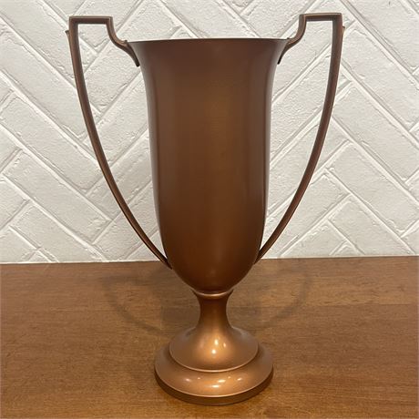Large Lacquered Bronze Trophy Cup