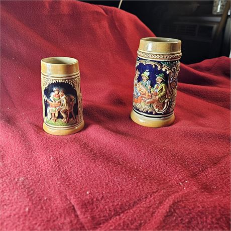 German beer steins beer mugs