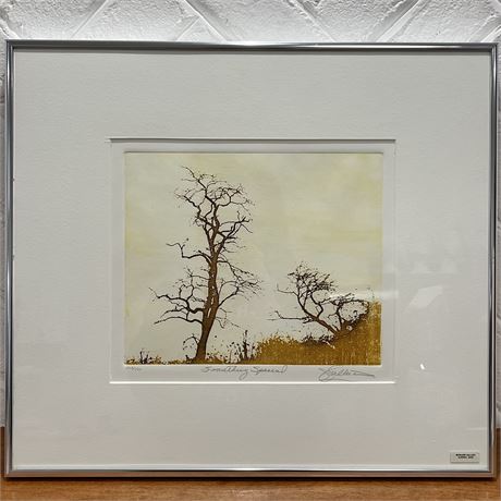 Signed J A Sullivan? and Numbered 263/400 "Something Special" Framed Print