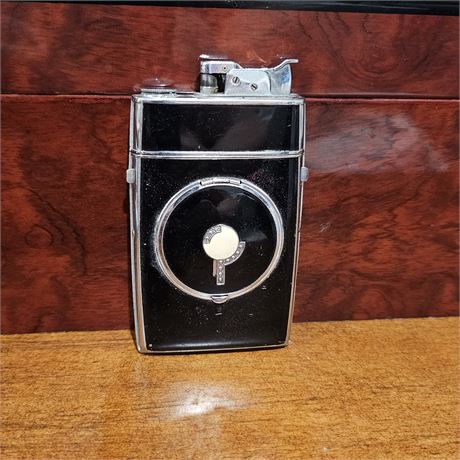 1930's Evans Trig-A-Lite Cigarette Case/ Lighter / Makeup Case